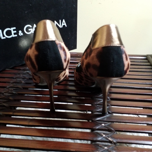 Dolce Gabbana Leopard Pumps - Picture 5 of 6